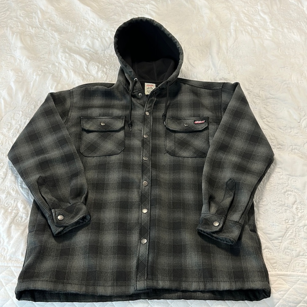 Dickies Fleece Lined Hooded Coat